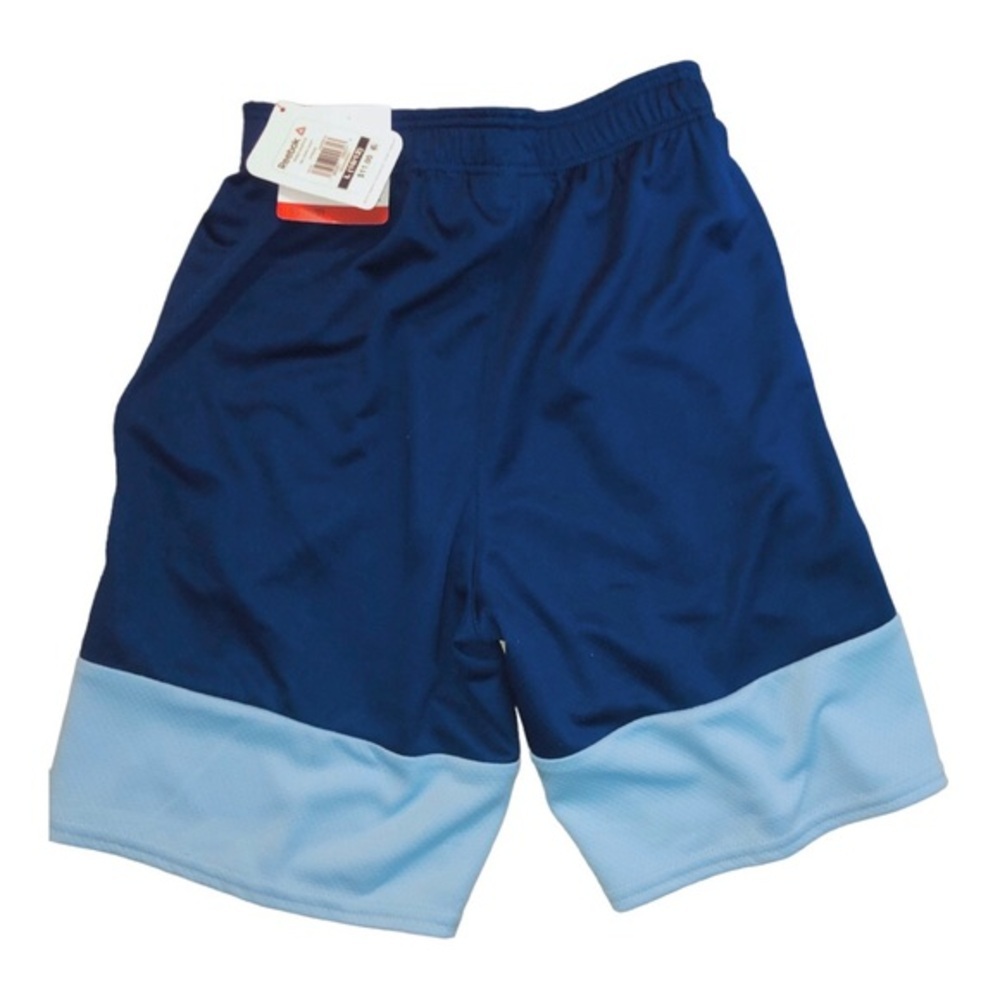 Reebok Boys athletic blue colorblock active breathable mesh shorts size XXL (18)